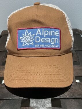 Alpine Design Tan Trucker Hat